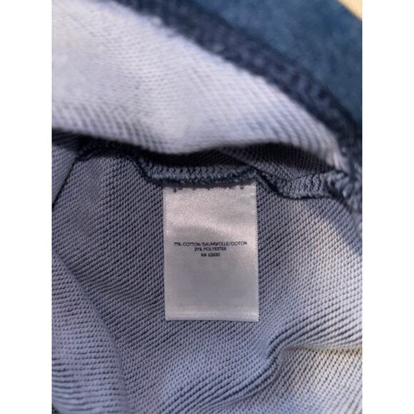 Lands End Women's Serious Sweats Navy Pullover Sweatshirt - Small‎ - Picture 4 of 6